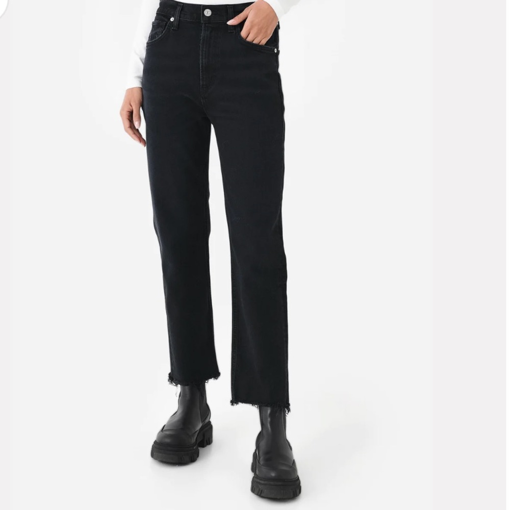 NEW Citizens of Humanity high rise Daphne crop stovepipe jeans!